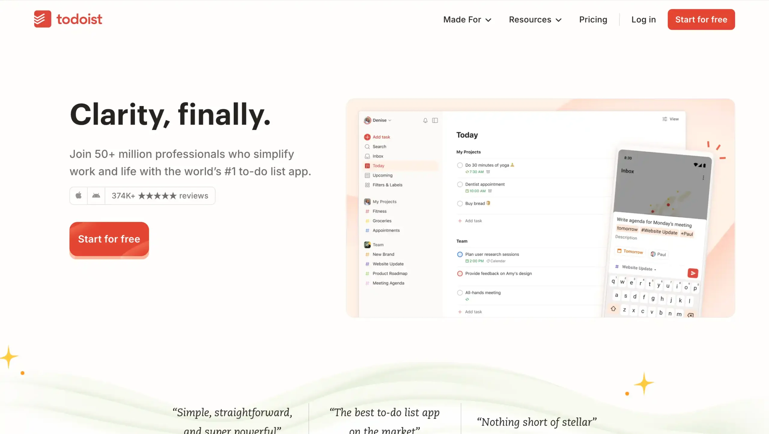 Todoist-aplikasi produktif