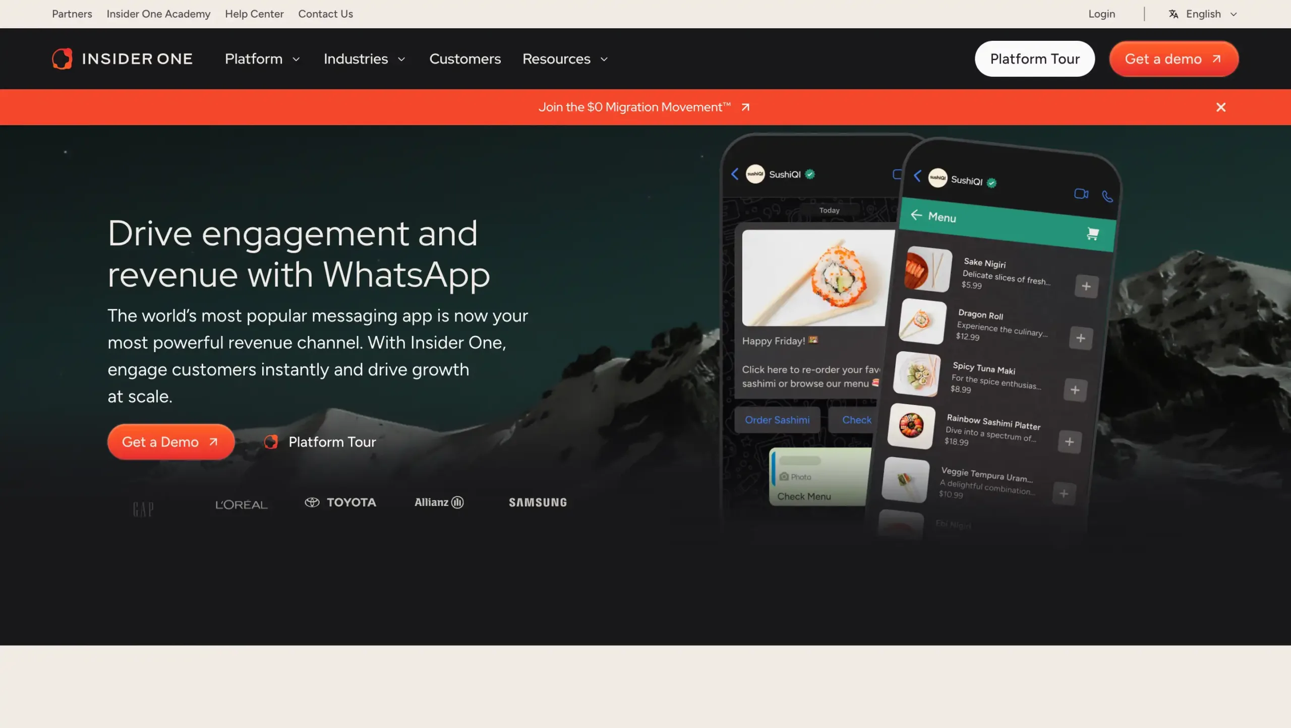 Landing Page Insider One Insider One-aplikasi whatsapp loyalty program terbaik