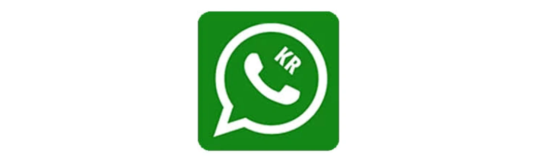 Logo WhatsApp berwarna hijau dengan simbol telepon dan huruf "KR" di tengah, mewakili aplikasi pesan instant. Digunakan untuk komunikasi mudah dan cepat.