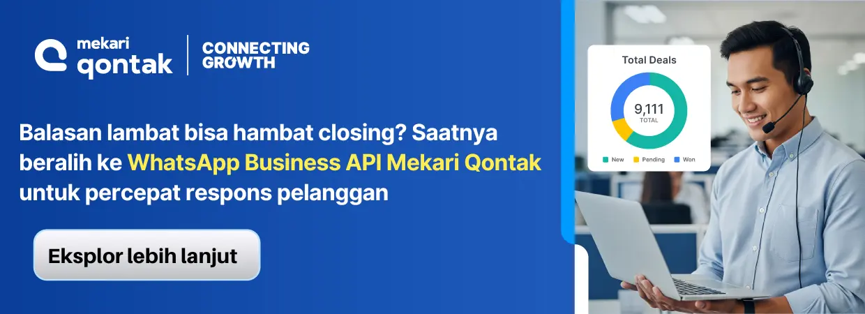 Platform digital menampilkan statistik penjualan, dengan seseorang menggunakan headset dan laptop, menunjukkan pentingnya respons cepat dalam bisnis. Platform digital menampilkan statistik penjualan, dengan seseorang menggunakan headset dan laptop, menunjukkan pentingnya respons cepat dalam bisnis.