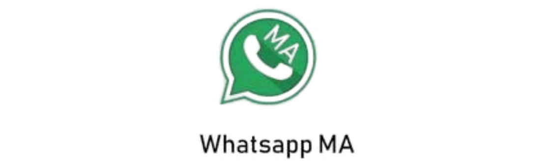 Logo WhatsApp berwarna hijau dengan tulisan "MA" di dalamnya menampilkan identitas aplikasi pesan instan, digunakan untuk komunikasi digital.