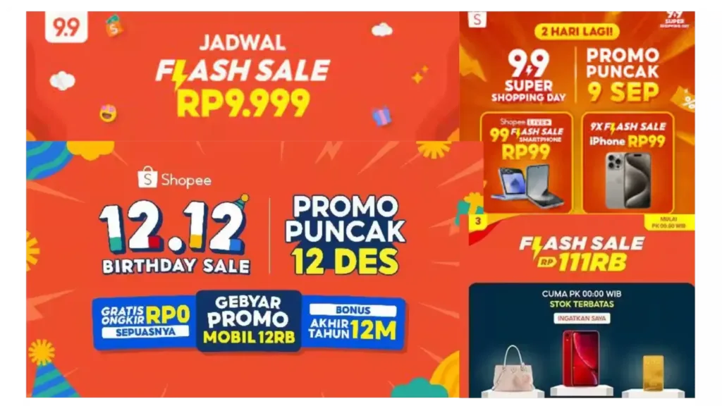 contoh flash sale shopee
