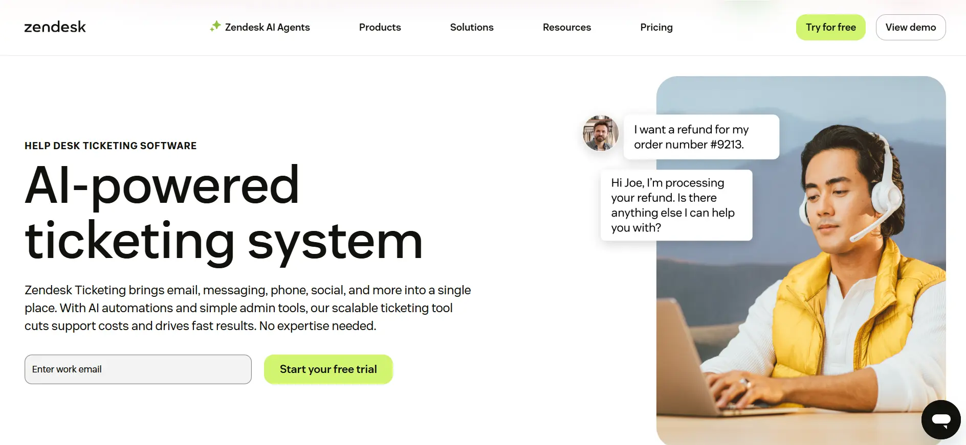 Zendesk-tools agentic ai terbaik
