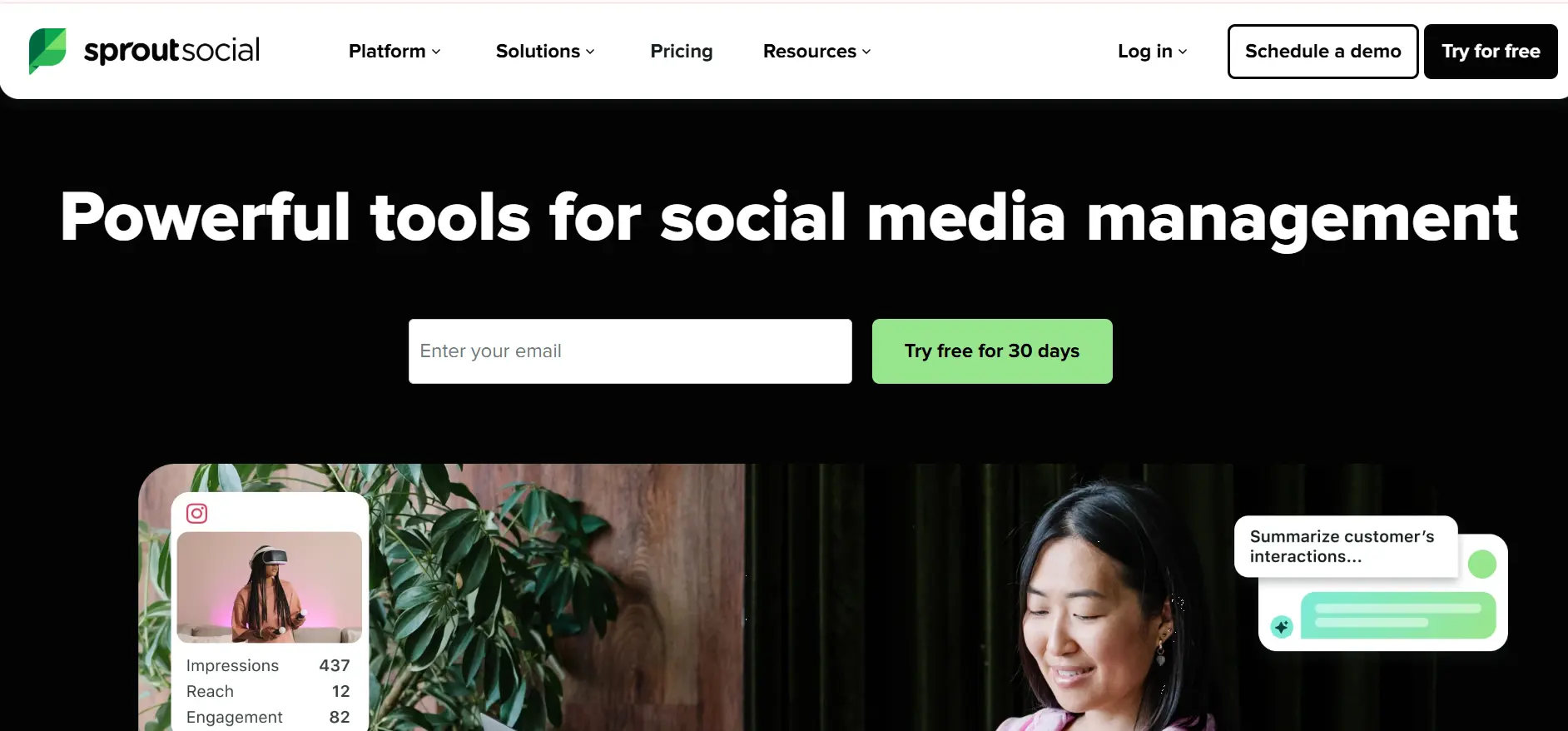Halaman Homepage Software Customer Support Sprout Social Homepage Software Customer Support Sprout Social