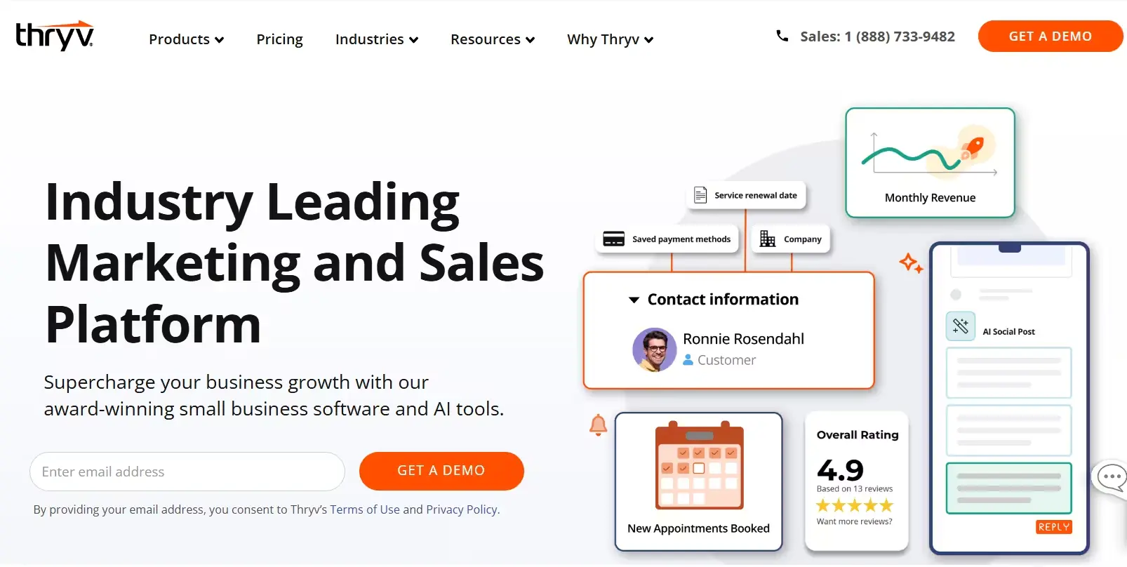 Rekomendasi Sales Tracking Terbaik Thryv