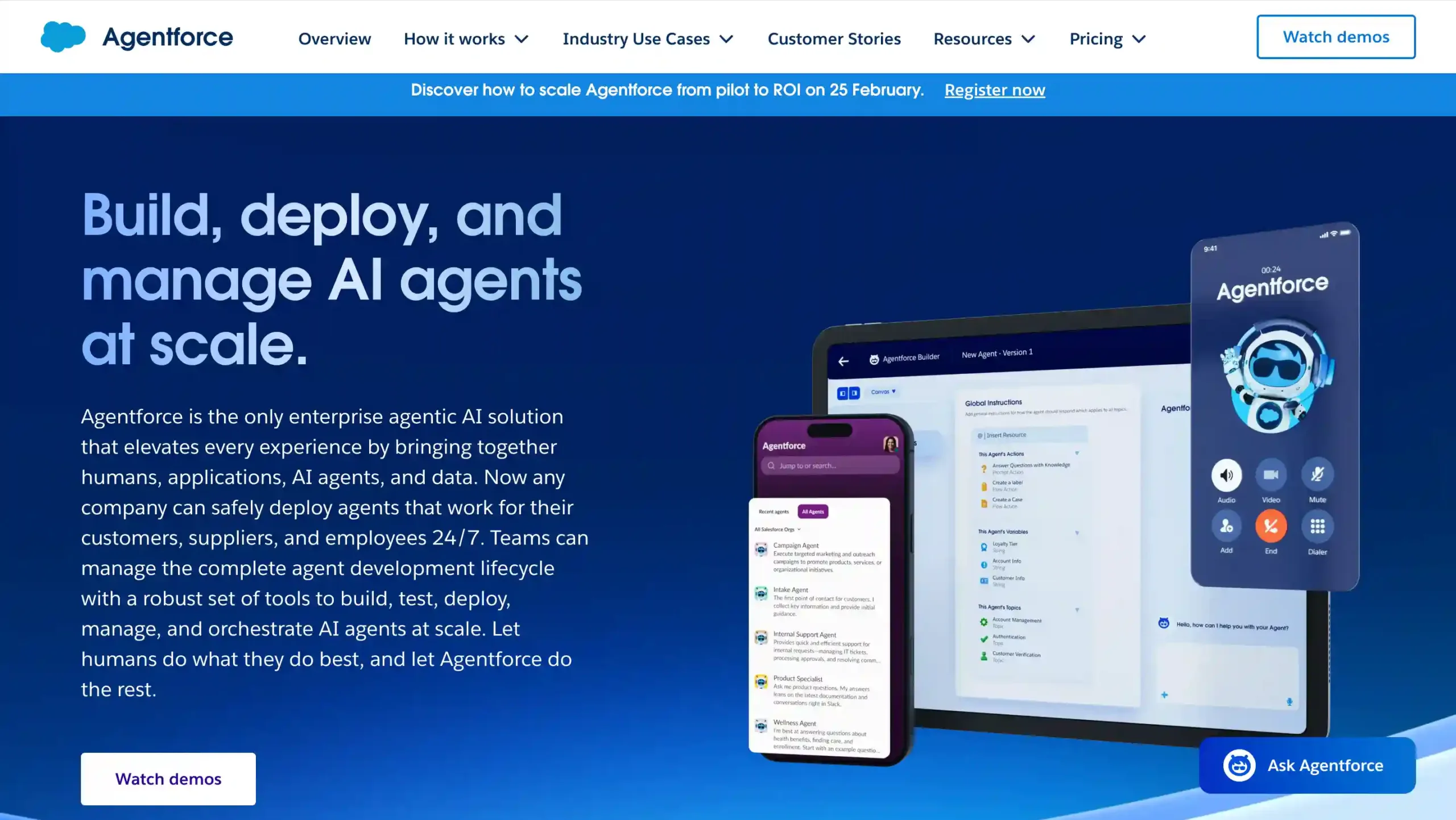 Salesforce Landing Page Salesforce Marketing Cloud-best enterprise omnichannel marketing platform