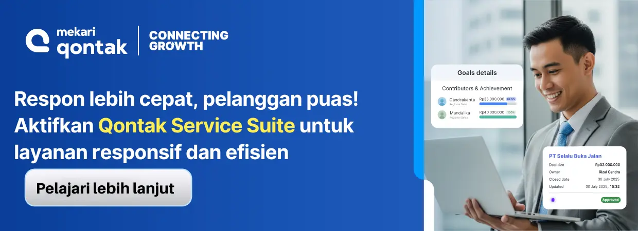 solusi qontak service suite untuk layanan responsif dan tingkatkan kepuasan pelanggan