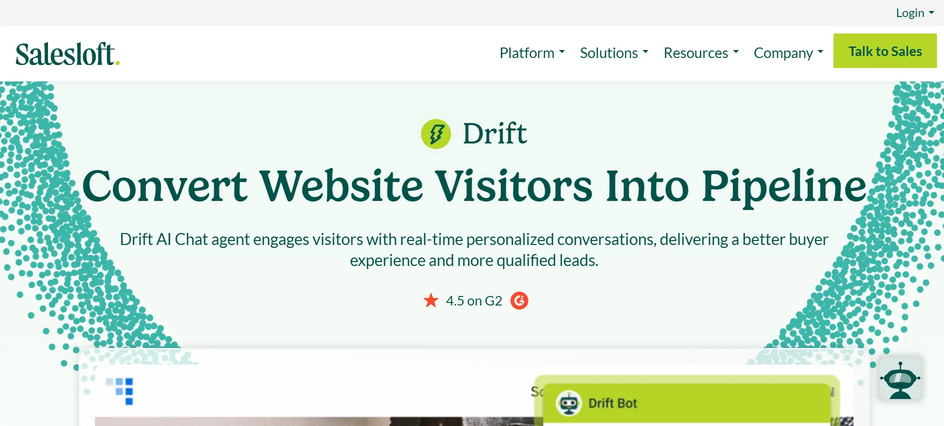 Drift-best ai lead generation tools