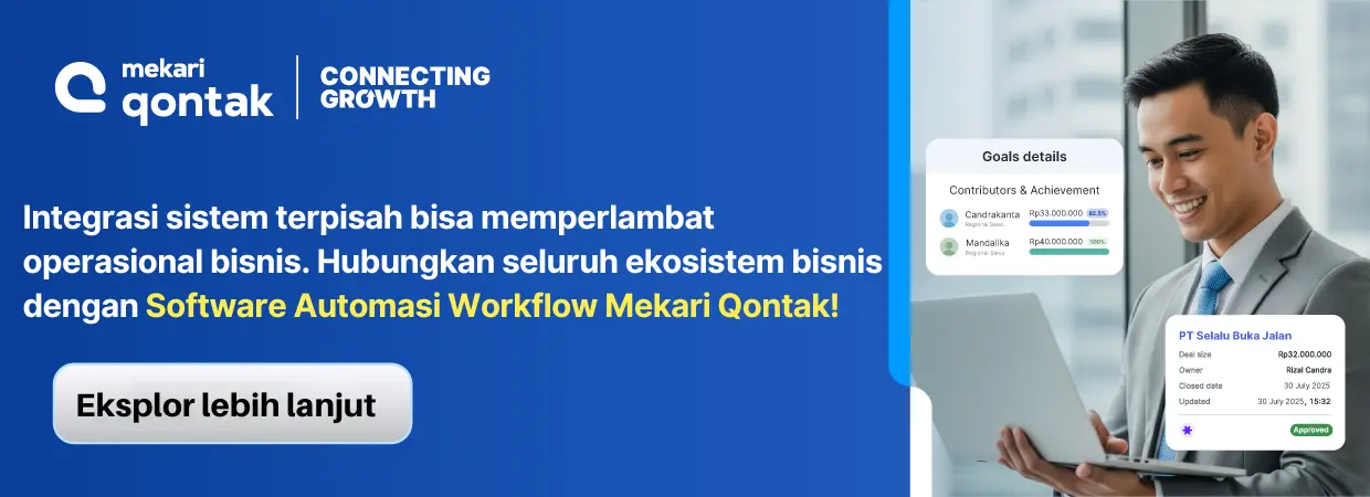 solusi software automasi workflow mekari qontak untuk mempercepat operasional bisnis