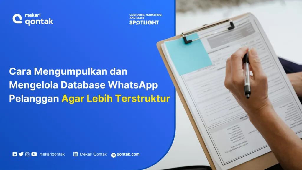 Cara Mengumpulkan dan Mengelola Database WhatsApp Pelanggan Agar Lebih Terstruktur Cara Mengumpulkan dan Mengelola Database WhatsApp Pelanggan Agar Lebih Terstruktur