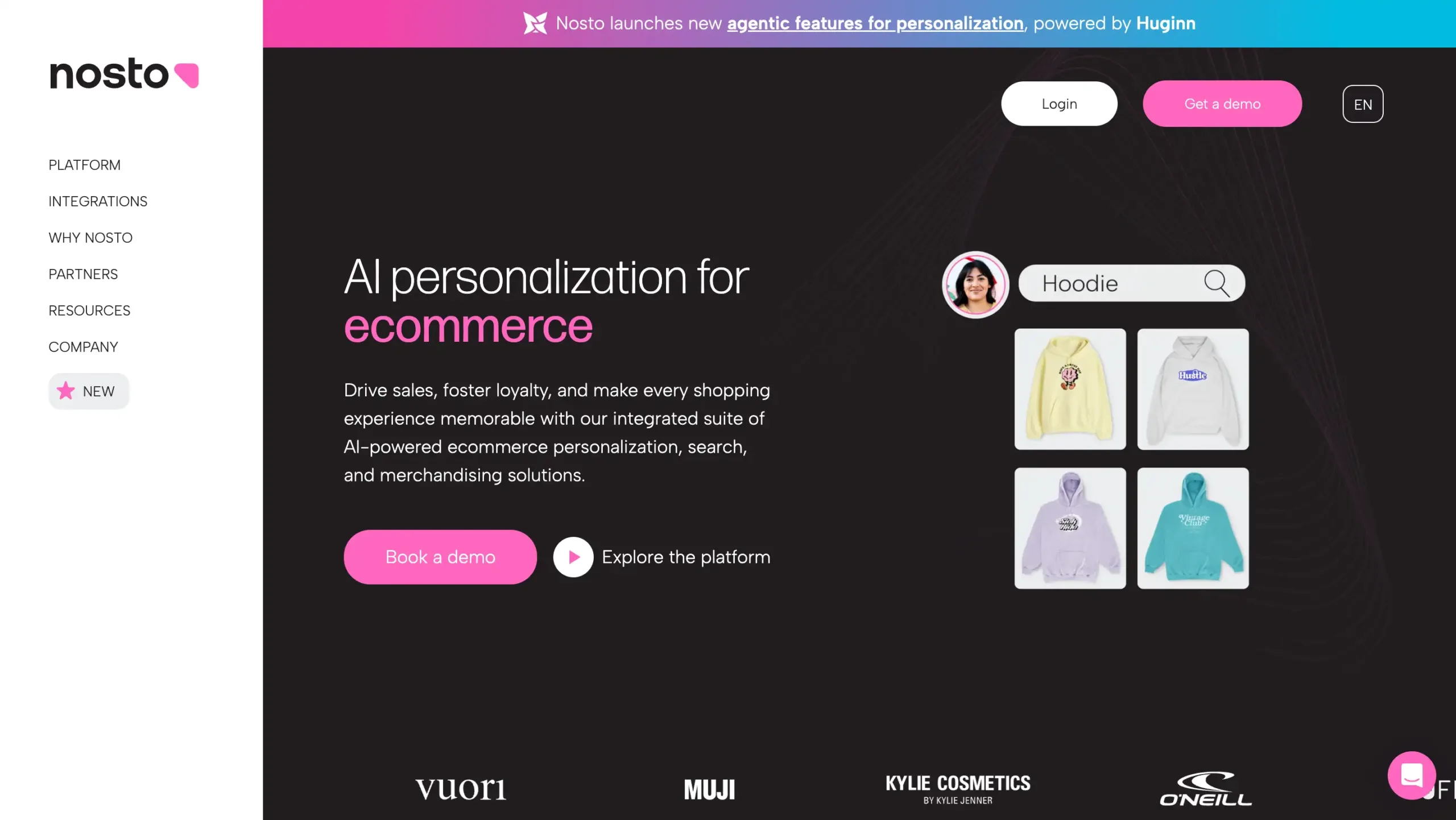 Nosto-aplikasi ai commerce terbaik