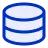 Silinder berlapis biru mewakili basis data, menunjukkan penyimpanan informasi secara terorganisir dalam lingkungan digital.