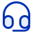 Headphone berwarna biru dengan mikrofon tergantung, digunakan untuk mendengarkan audio atau berkomunikasi. Cocok untuk kegiatan gaming atau bekerja di lingkungan yang membutuhkan fokus.