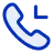 Simbol telepon bergerak dinamis, menunjukkan fungsi komunikasi dalam konteks digital, sering ditemukan di aplikasi atau situs web layanan.