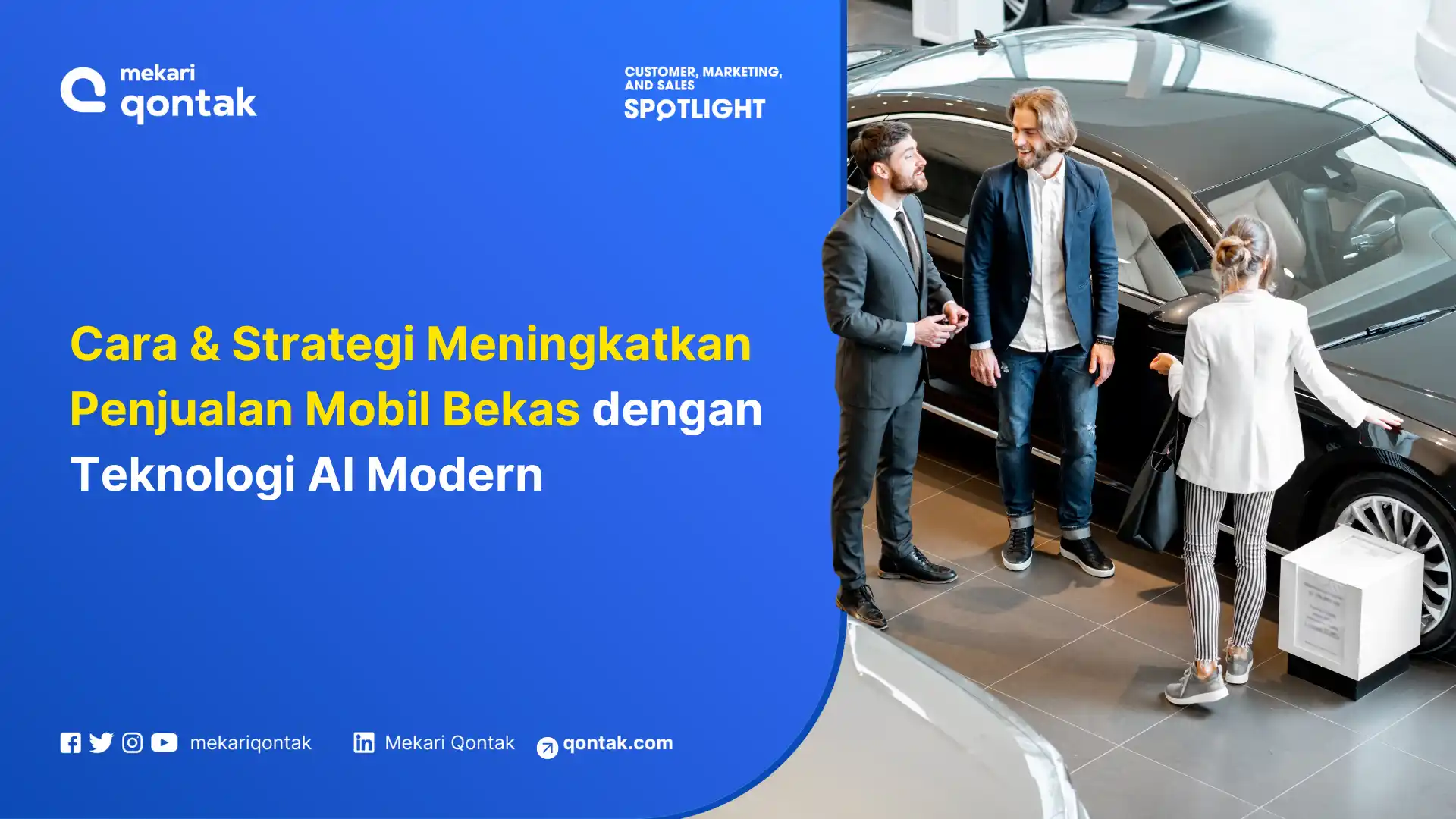 Strategi Meningkatkan Penjualan Mobil Bekas dengan Teknologi AI Modern