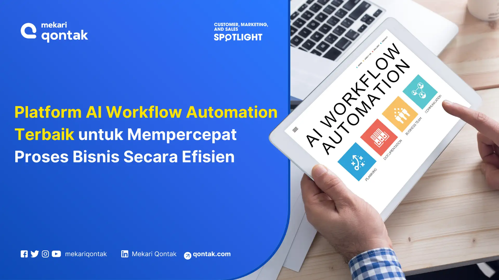 Platform AI Workflow Automation Terbaik untuk Mempercepat Proses Bisnis Secara Efisien