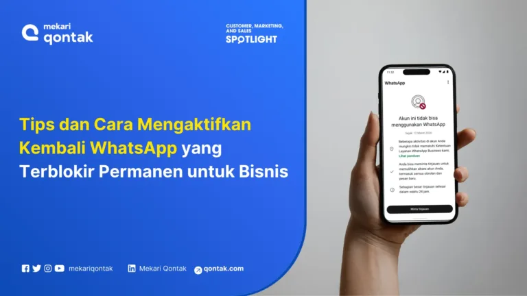 cara mengaktifkan kembali whatsApp yang terblokir permanen
