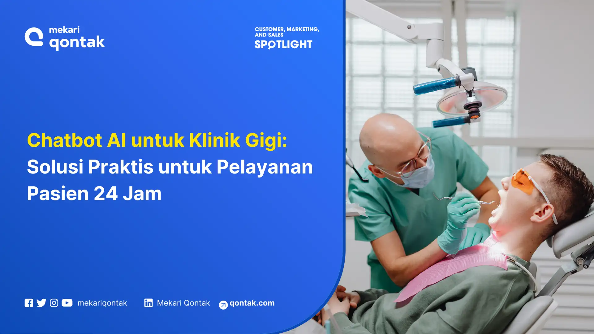 Chatbot AI untuk Klinik Gigi: Solusi Praktis untuk Pelayanan Pasien 24 Jam