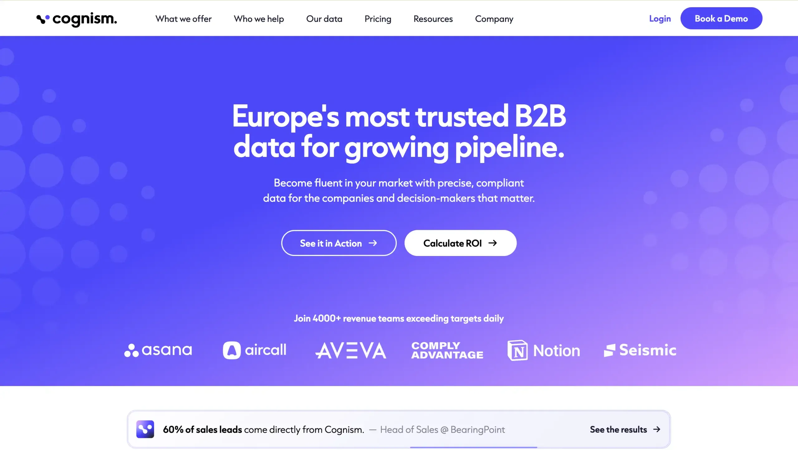Cognism-best ai lead generation tools