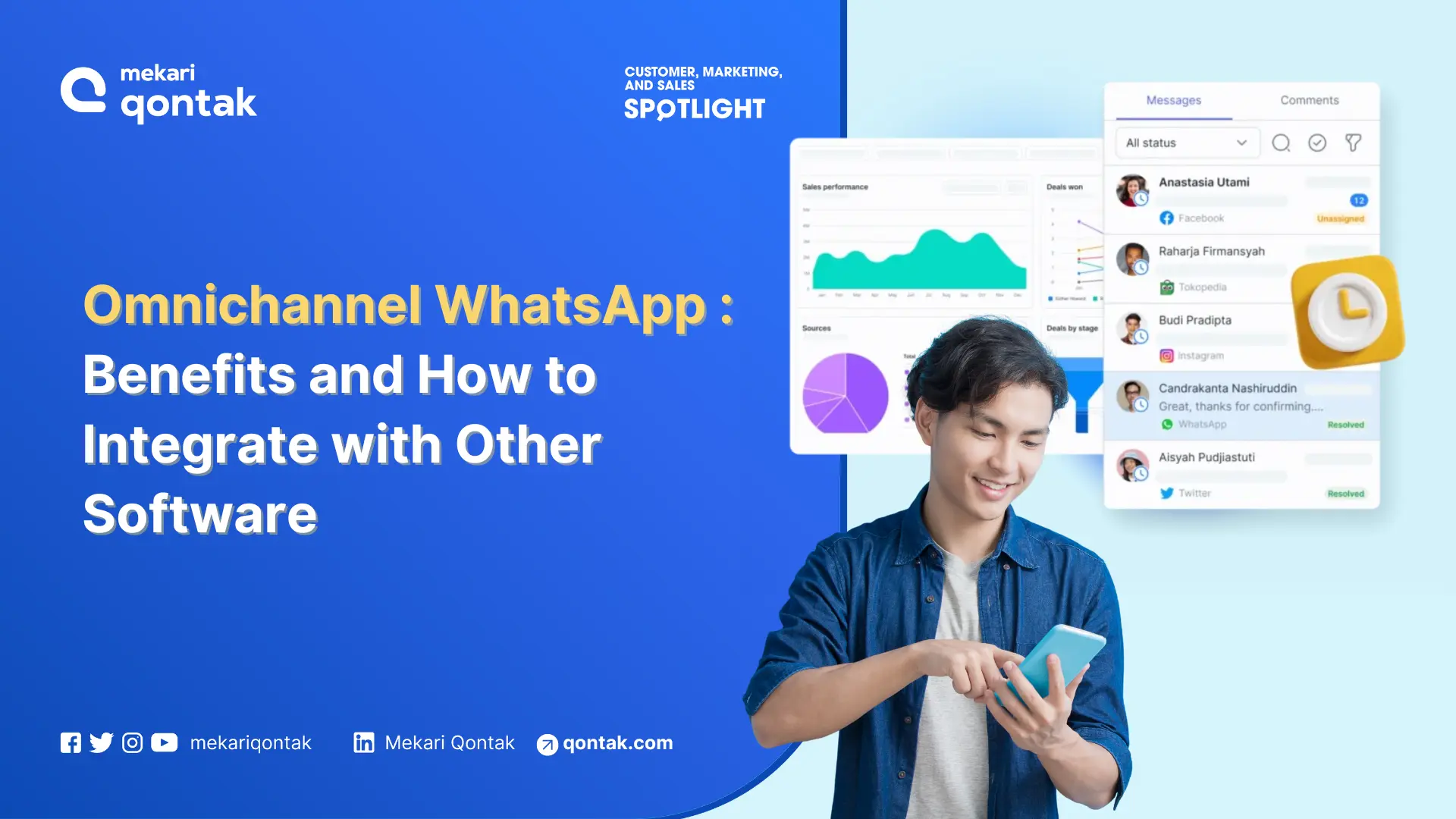 Omnichannel WhatsApp: Benefits and How to Integrate with Other Software