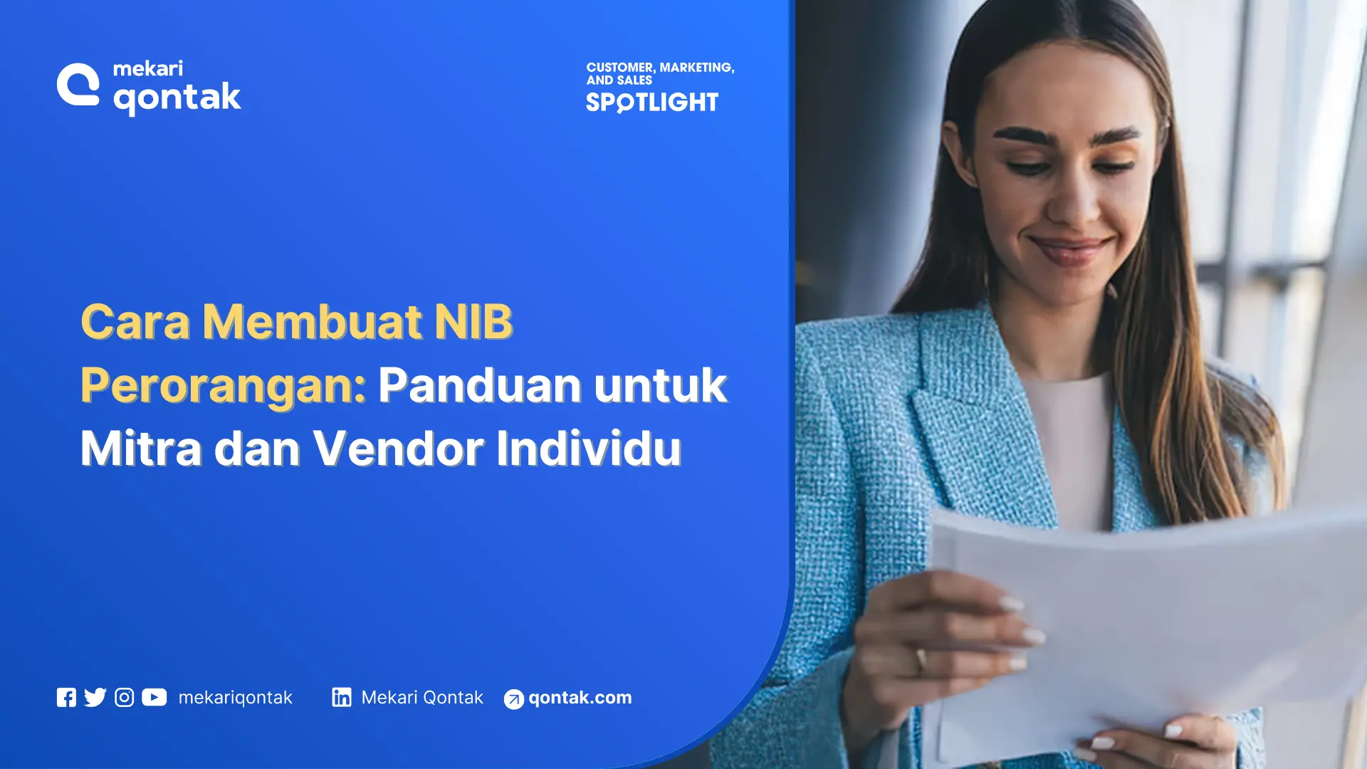 Cara Membuat NIB Perorangan: Panduan untuk Mitra dan Vendor Individu