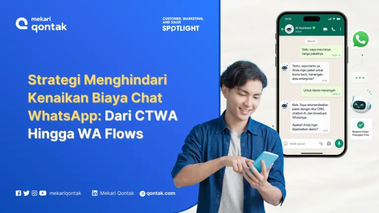 Strategi Menghindari Kenaikan Biaya Chat WhatsApp: Dari CTWA Hingga WA Flows